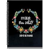 Funny I'M Dead, End Of Life Planner, I'M Dead Now What Book Planner, Guided Final Arrangements When I'M Gone Workbook Organizer Notebook, for Possessions, Business Affairs, Final Wishes