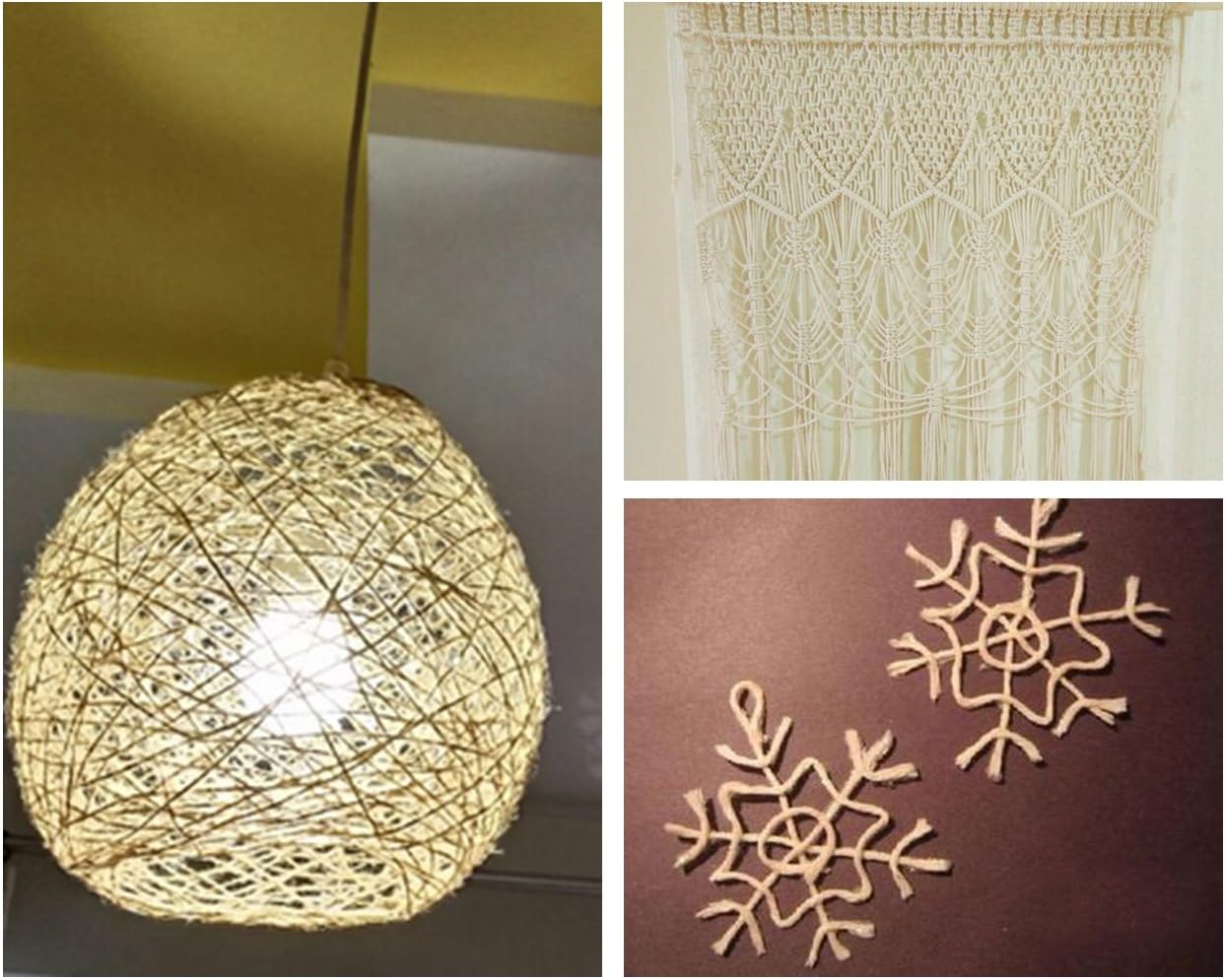 Tenn Well Cotton String, 3Ply 656Feet Bakers Twine Food Safe Cooking String for Trussing and Tying Poultry Meat Making Sausage DIY Crafts and Decoration : Office Products