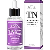 Cos De BAHA Tranexamic Acid 5% Serum 2 Fl Oz – Niacinamide 5%, Hyaluronic Acid & Aloe for Brightening, Dark Spots & Uneven Tone, Remover Melasma (60 ml)