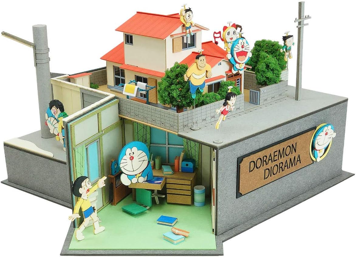 Amazon さんけい ドラえもんシリーズ ドラえもんジオラマ ペーパークラフト Mk10 03 ペーパーアート 通販