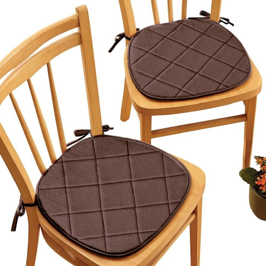 Best Country Burgundy Kitchen Chair Cushions