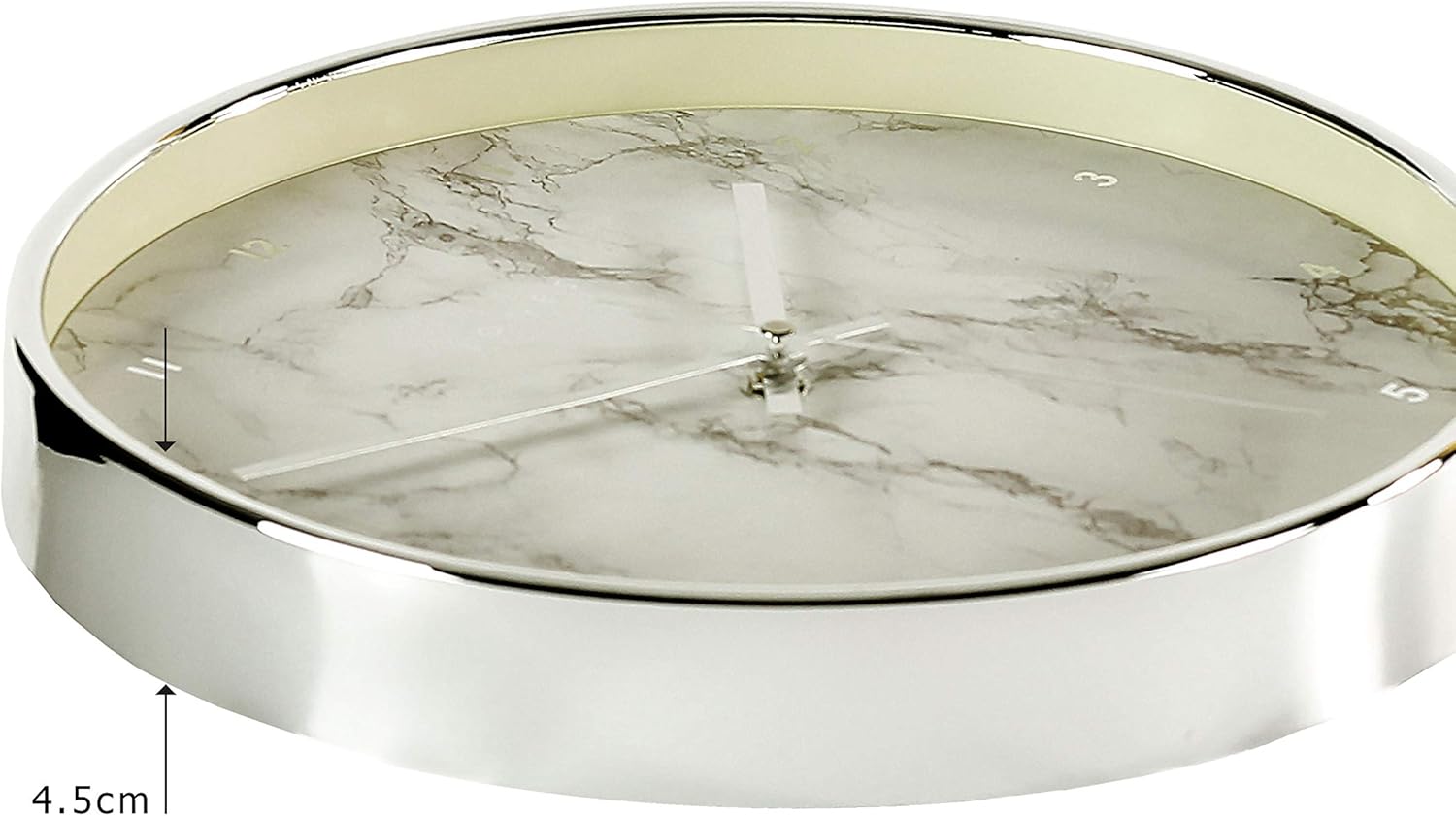 Jones Clocks® Penny Wall Clock Classic Design With a Coloured Case