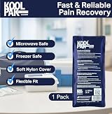 Koolpak Reusable Hot Cold Gel Pack 12x29cm with Nylon Cover view 2