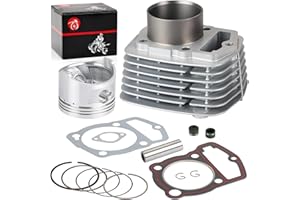 Top End Rebuild Kit Cylinder 63mm STD Pistion Gasket for Honda XR200 XR200R XL200R TLR200 1986-1987