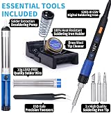 YIHUA 928D-III Portable Digital Soldering Iron Kit UK Plug 90–480°C view 7