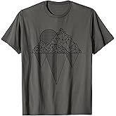 Mountains Vintage Hiking Camping Trekking Climbing Gift T-Shirt