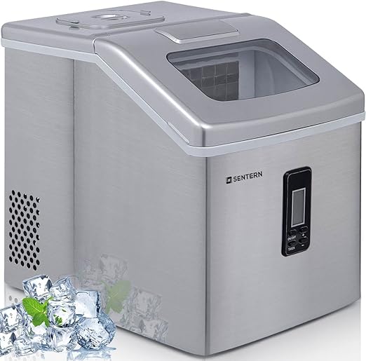 Amazon Com Portable Countertop Clear Ice Maker Electric Maker