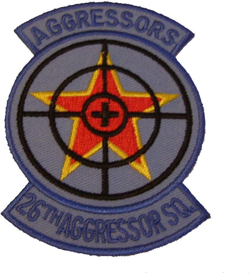 USAF 26th Aggressor Squadron Shoulder Patch Color