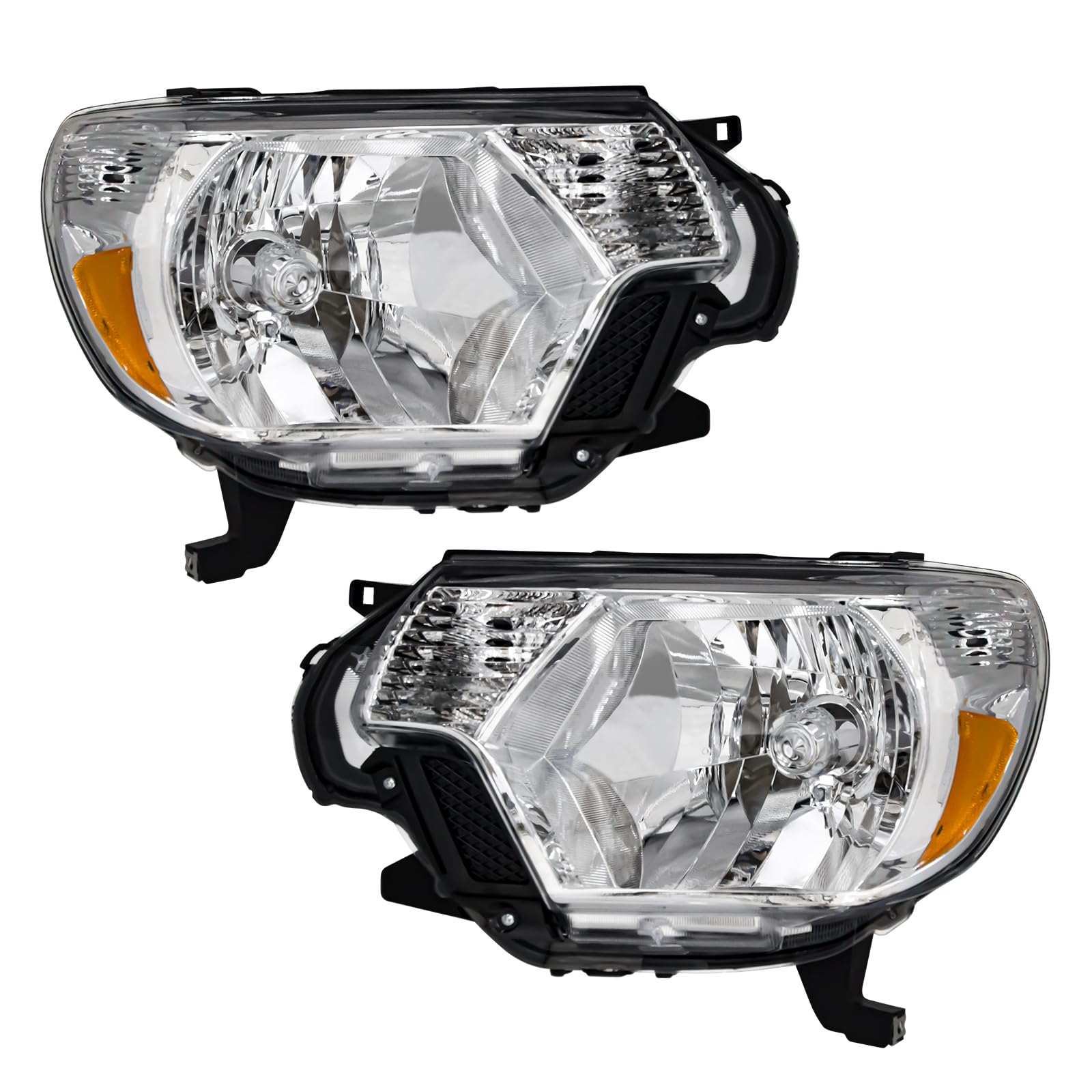 thumbnail image 2 of OEMdepots Chrome Driver Side Headlight Assembly For 2012-2015 Toyota Tacoma 2 of 4