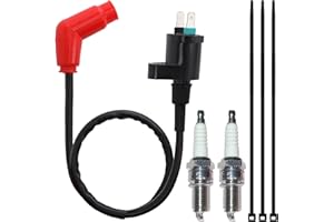 Stylemafia Ignition Coil Pack spark plug Compatible with HONDA Fourtrax 300 TRX300 TRX300FW TRX250EX RECON 250 TRX250TM TRX250TE TRX250X 1988-2018