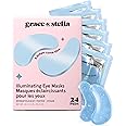 grace & stella Award Winning Under Eye Mask - Gifts for Her - Reduce Dark Circles, Puffy Eyes, Undereye Bags, Wrinkles - Gel 