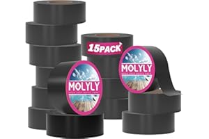 MOLYLY 15Pack Joist Tape for Decking - 2Inch, Butyl Deck Joist Tape for Decks - Waterproof Decking Tape - Protect Your Deck with Joist Tape for Decks