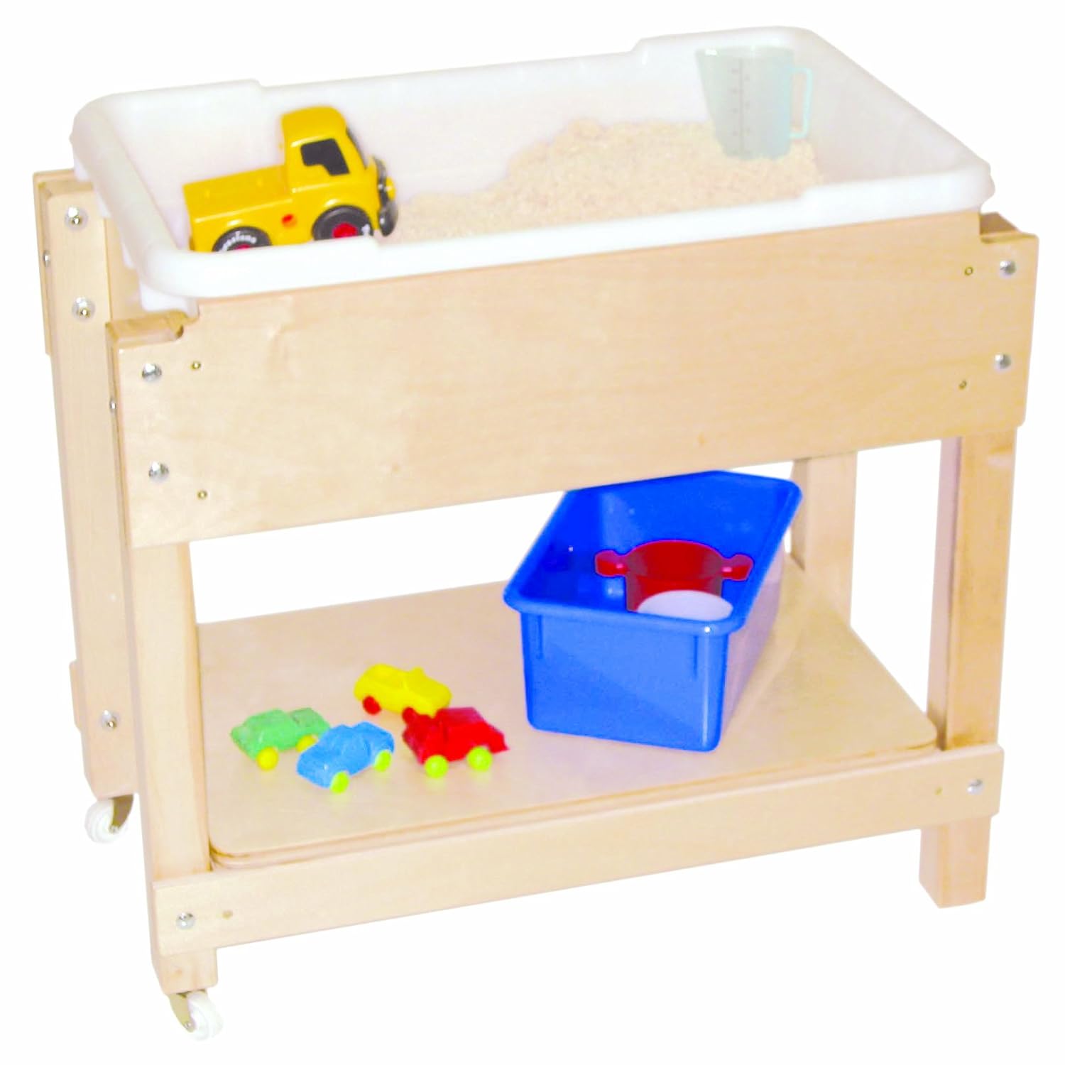 24 x 28 x 15 Wood Designs WD11811 Petite Sand and Water Table with Lid