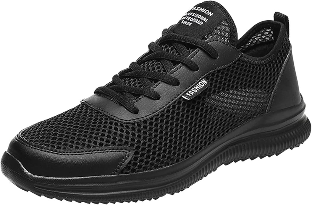 Willsky Breathable Walking Shoes for Men, Lightweight Running Trainers, Summer Lightweight