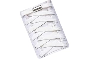 Booyckiy 2 Pairs No Tie Shoelaces for Adults and Kids, Elastic Shoe Laces Shoestrings for Sneakers