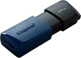 Kingston DataTraveler Exodia M 64GB USB 3.2 Gen 1 Flash Drive 2 Pack Black Blue view 2