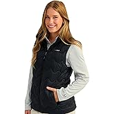 HUK womens Wave Vest, Dwr Insulated Quilted Fishing Vest for Women