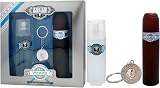Cuba Winner For Men 3 Pc Gift Set 3.3oz EDT Spray After Shave Keychain view 4