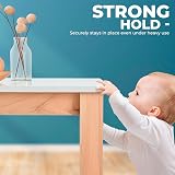 Hoffenbach 20x Baby Corner Protectors Soft Foam Edge Guard White view 4
