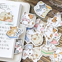 Amazon.com: Small Size Scrapbook Stickers, 45pcs Doraking Boxed ...