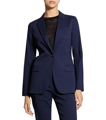 Theory Women's Sculpt Blazer, Black, 2 at Amazon Women's Clothing