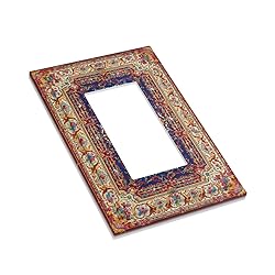Spshian Vintage Bohemian Blue Red Floral Retro 1