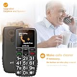 artfone C1P 4G Big Button Mobile Phone for Elderly Unlocked 1800mAh Battery view 3