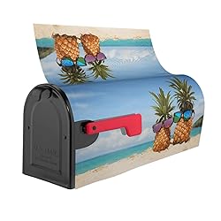 Abucaky Attractive Pineapples Summer Beach Mailbox