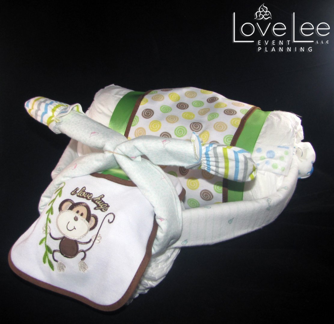 3 wheeler diaper cake