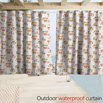Amazon Com Zmcongz Baby Grommet Extra Long Curtains Children