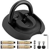 EYPINS Security Ground Anchor,AntiTheft Floor Wall Lock for Motorcycle Bike | Alloy Steel Heavy Duty Ground Anchor Large Lock Loop Fits Chain Lock U-Locks,Outdoor Indoor Concrete Brick Surfaces Installed