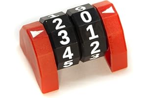 Life Counter / Wound Counter - Number dial - Two Dial Red - MTG, Warhammer 40k, D&D, or Other Tabletop Games - Phoenix Fire Gaming