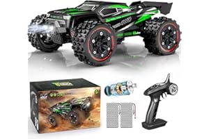 TENSSENX 1:16 Scale All Terrain Fast RC Cars, 40KM/H High Speed 4WD Remote Control Car with 2 Rechargeable Batteries, 4X4 Off Road Monster Truck, 2.4GHz Electric Vehicle Toys Gifts for Kids and Adults