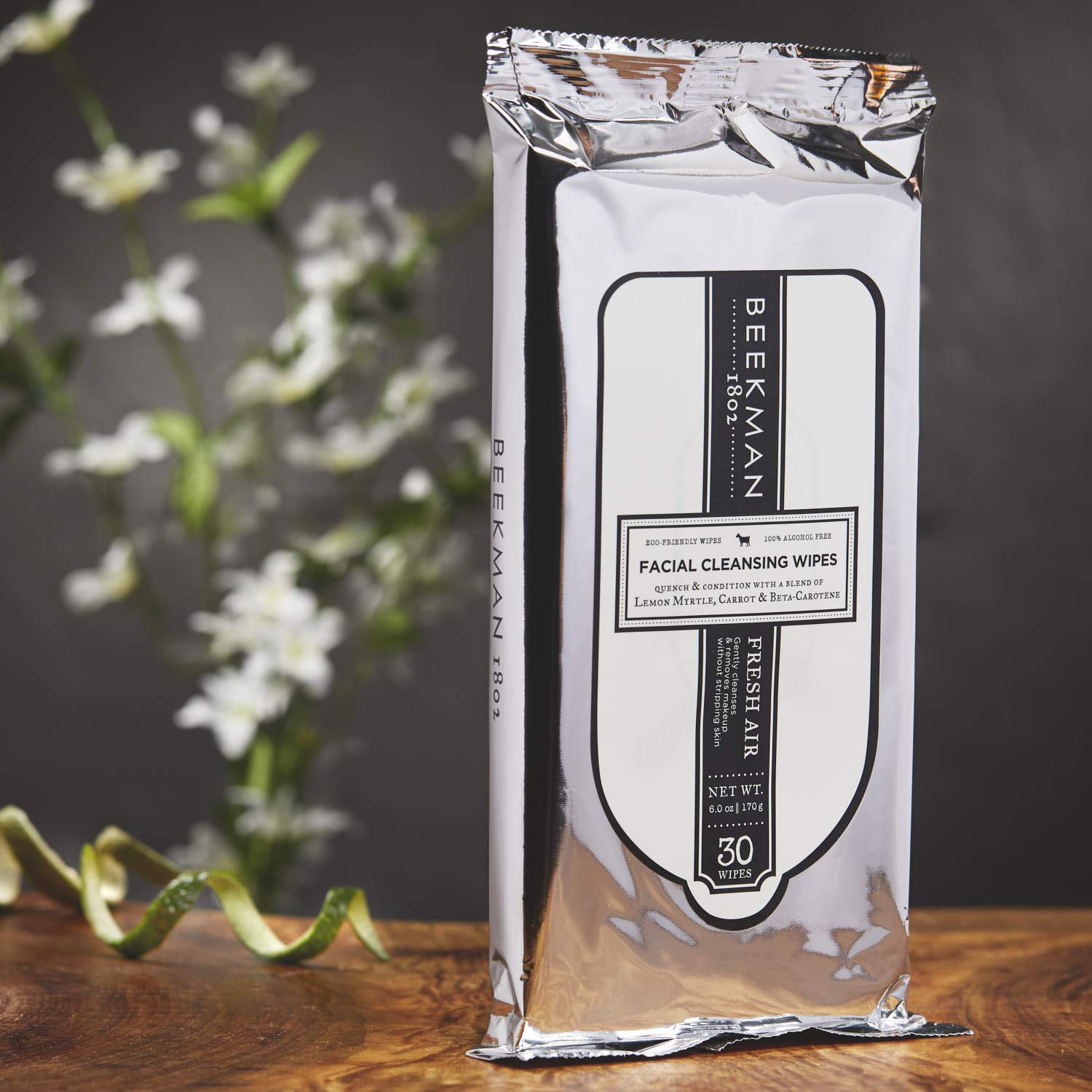 Goat Milk 30ct Fresh Air Face Wipes: Beauty