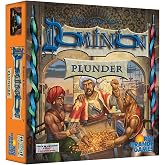 Rio Grande Games Dominion: Plunder Expansion - Sea Strategy Card Game | Includes 500 Cards with 40 Kingdom Piles, Loot &amp; Traits Thematic 15th Expansion for 2-4 Players Requires Base Game