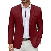 COOFANDY Men's Casual Blazer Regular Fit Lightweight Two Button Sport Coat Suit Jacket