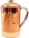 Indian ZT 100% Pure Copper Water Copper Jug with a