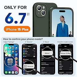 Miracase Compatible with iPhone 15 Plus Case, [Soft