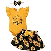 SUNNY PIGGY Baby Girl Clothes Newborn Dress Infant Romper Summer Outfit Cute Toddler Clothing Skirt Set
