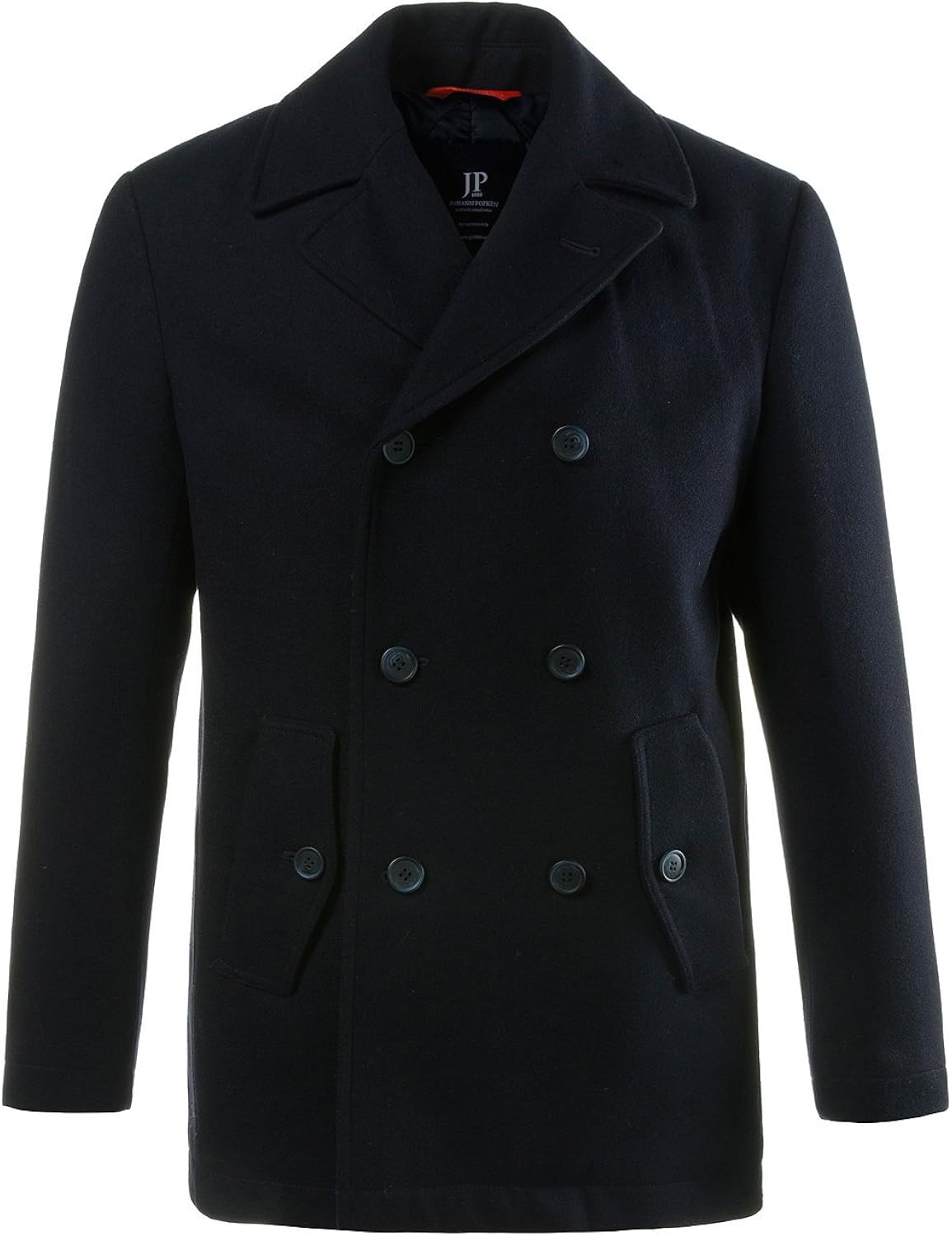 JP 1880 Manteau Laine Mélangée Grandes Tailles Homme – Col Revers, L-8XL, Coupe Confort