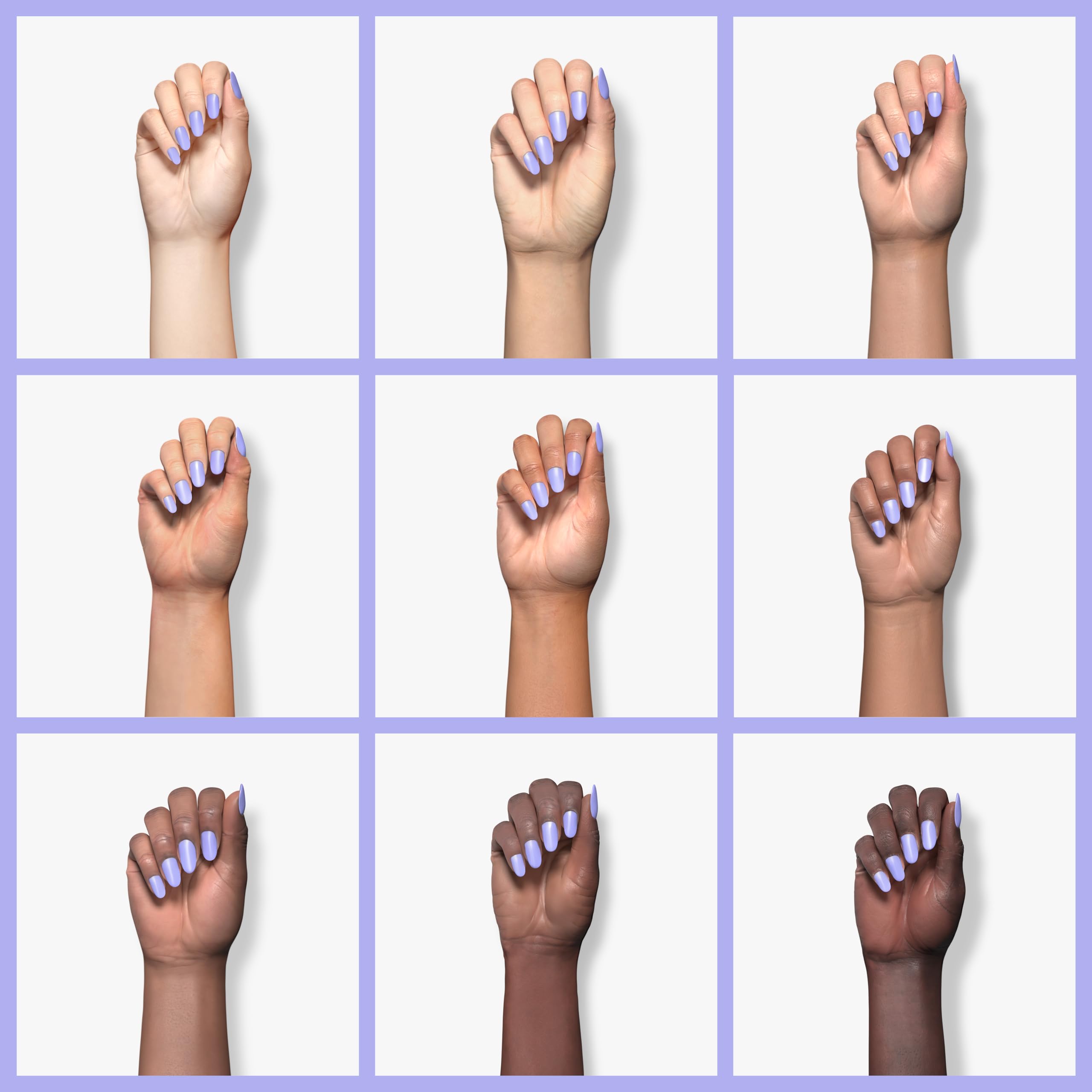 Essie expressie, Quick-Dry Nail Polish, 8-Free Vegan, Bright Lilac, Sk8 With Destiny, 0.33 fl oz - Image 4