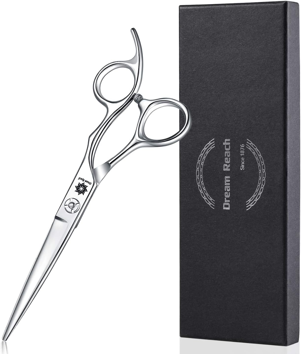 Dream Reach Professional 6.0'' Barber Shears Hair Cutting Scissors Hairdressing Scissors Straight Scissors for Wome and Men
