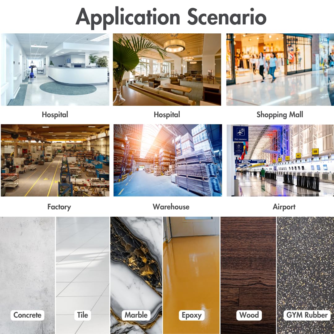 Ride-On Floor Scrubber Machine, 22