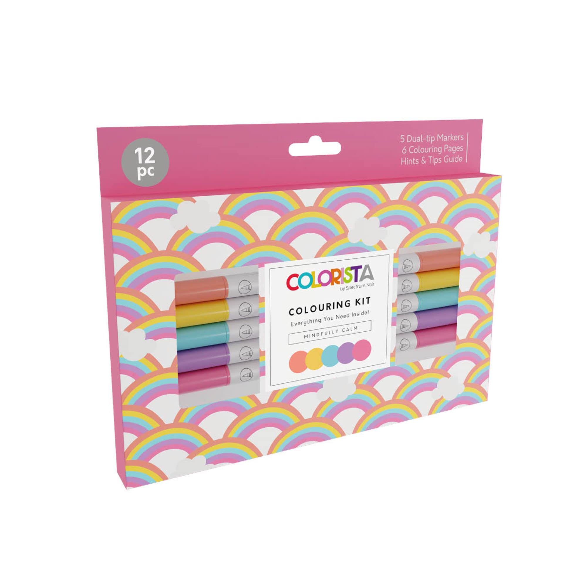 Spectrum Noir Colorista Colouring Kit - Mindfully Calm -Includes 12 Pieces
