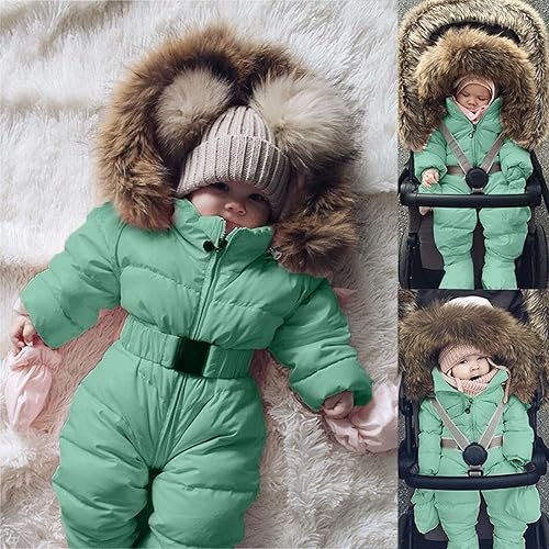 OutTop Toddler Baby Girls Boys Winter Down Snowsuits Romper Jacket