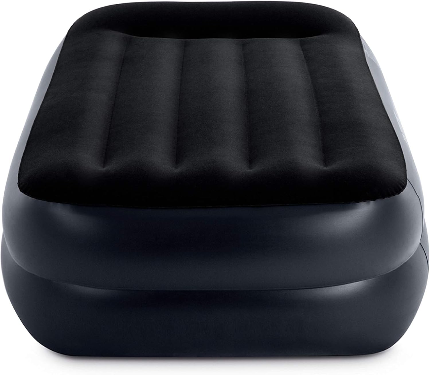 Intex Dura-Beam Series Pillow Rest Raised Airbed w/Built-in Pillow & Internal Electric Pump, Bed Height 16.5", Twin: Sports & Outdoors