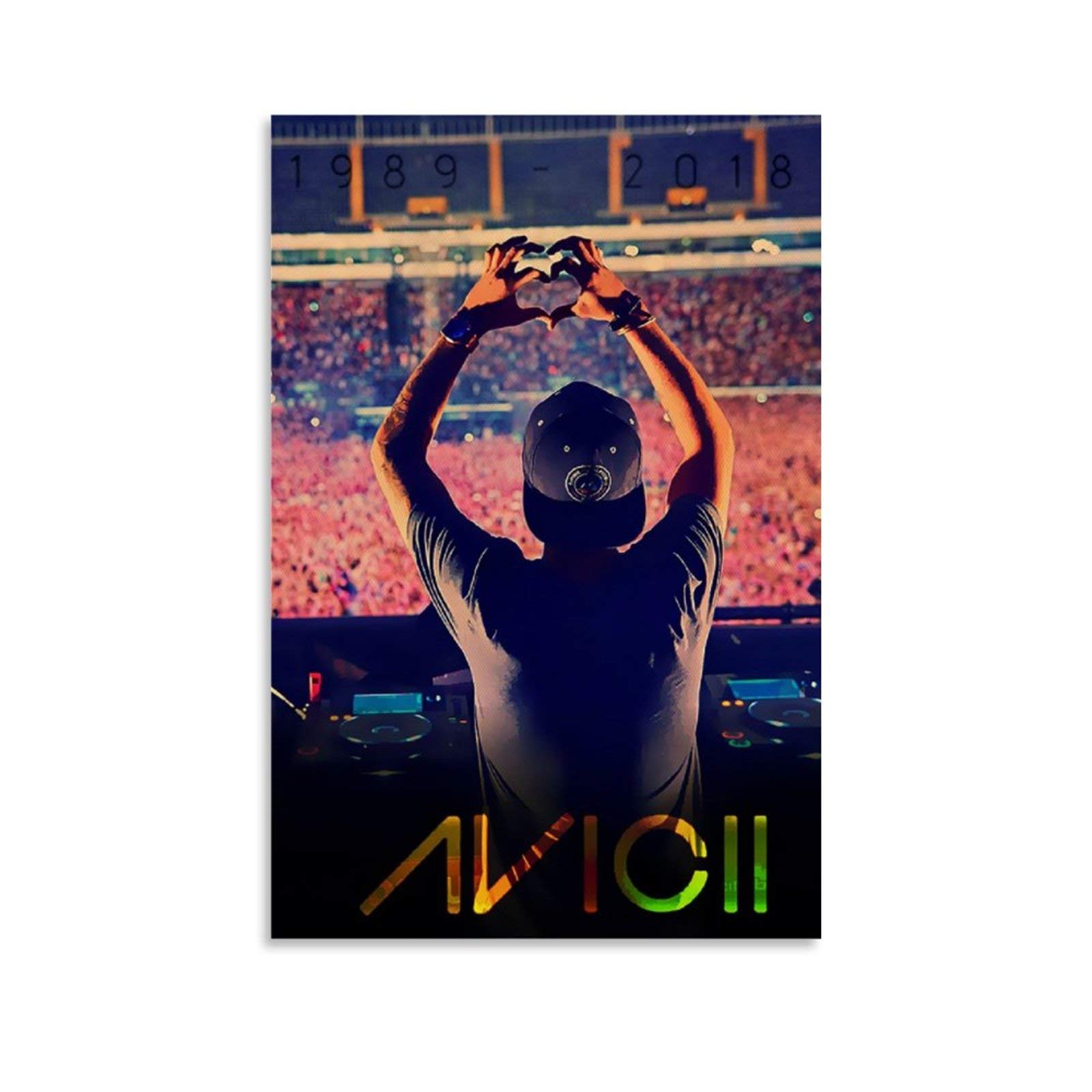 yuanchen Avicii Music Album Poster Poster Decorative Painting Canvas Wall Art Living Room Posters Be