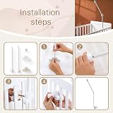 Promise Babe Cloud Wooden Baby Mobile Holder Arm for Cot Bed Nursery view 4