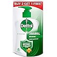 Dettol Liquid Hand Soap 175ml Original Refill (Package May Vary) Pack of 3