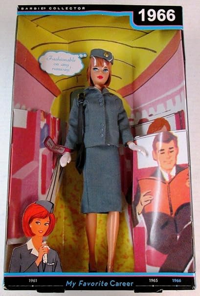vintage flight attendant barbie